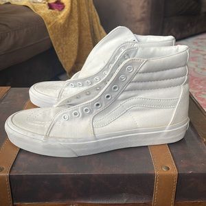 White High top vans